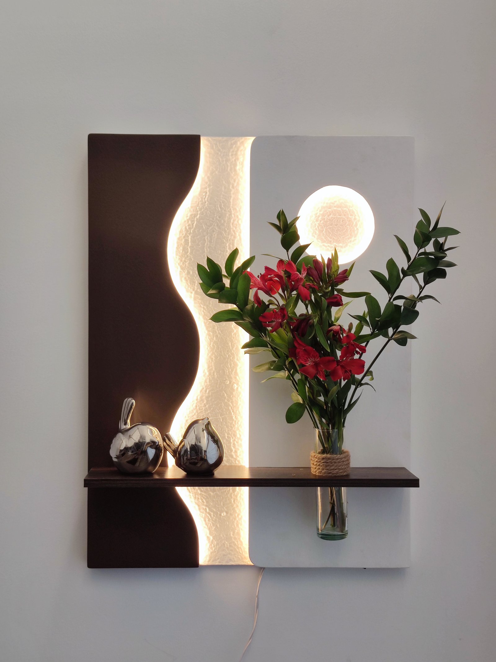 Cuadro LED con Olas — DIPM